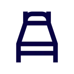 Bed 2 SVG Icon